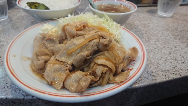 生姜焼きの写真