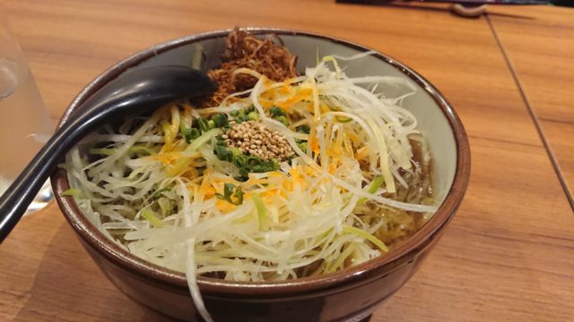 ネギバカそば